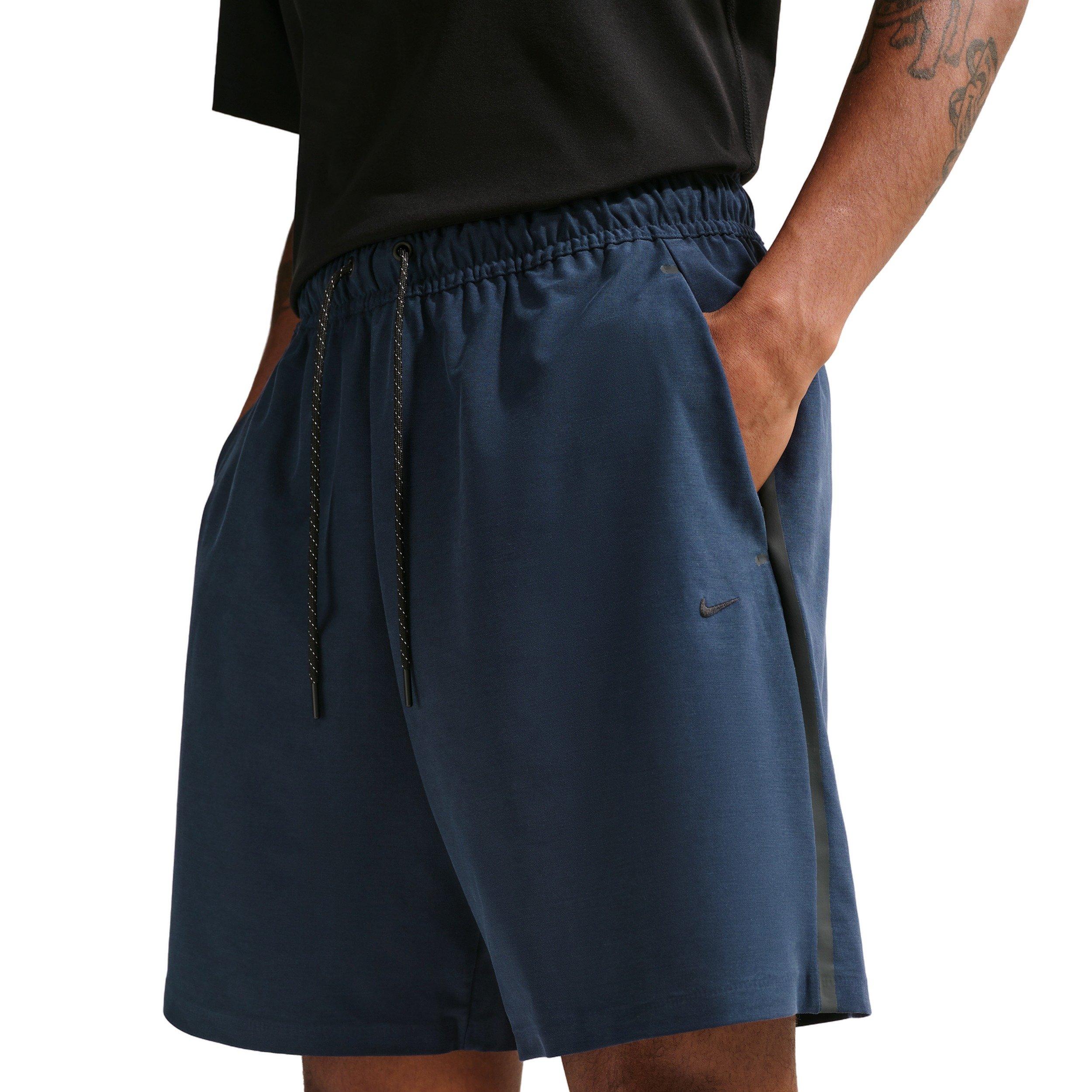 Nike Men's Tech Dri-FIT Shori-Knit Shorts - DK BLUE